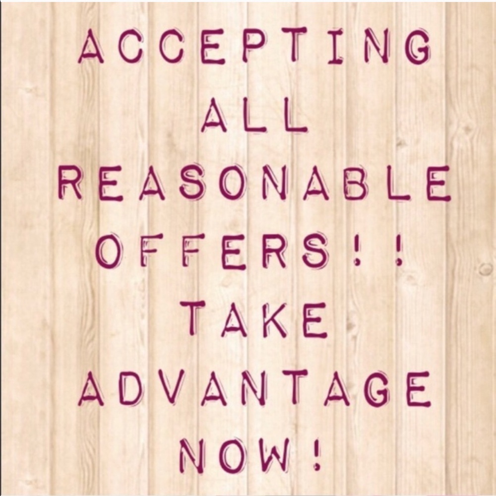 Accepting Reasonable offers